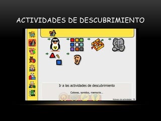 ACTIVIDADES DE DESCUBRIMIENTO
 