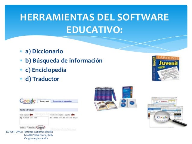 Image result for HERRAMIENTAS de software educativo