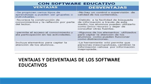 Software educativo pptx