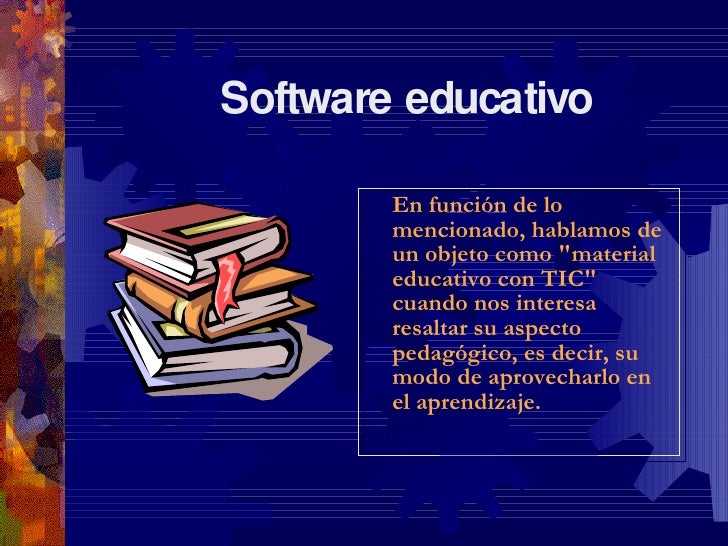 Software educativo y software libre
