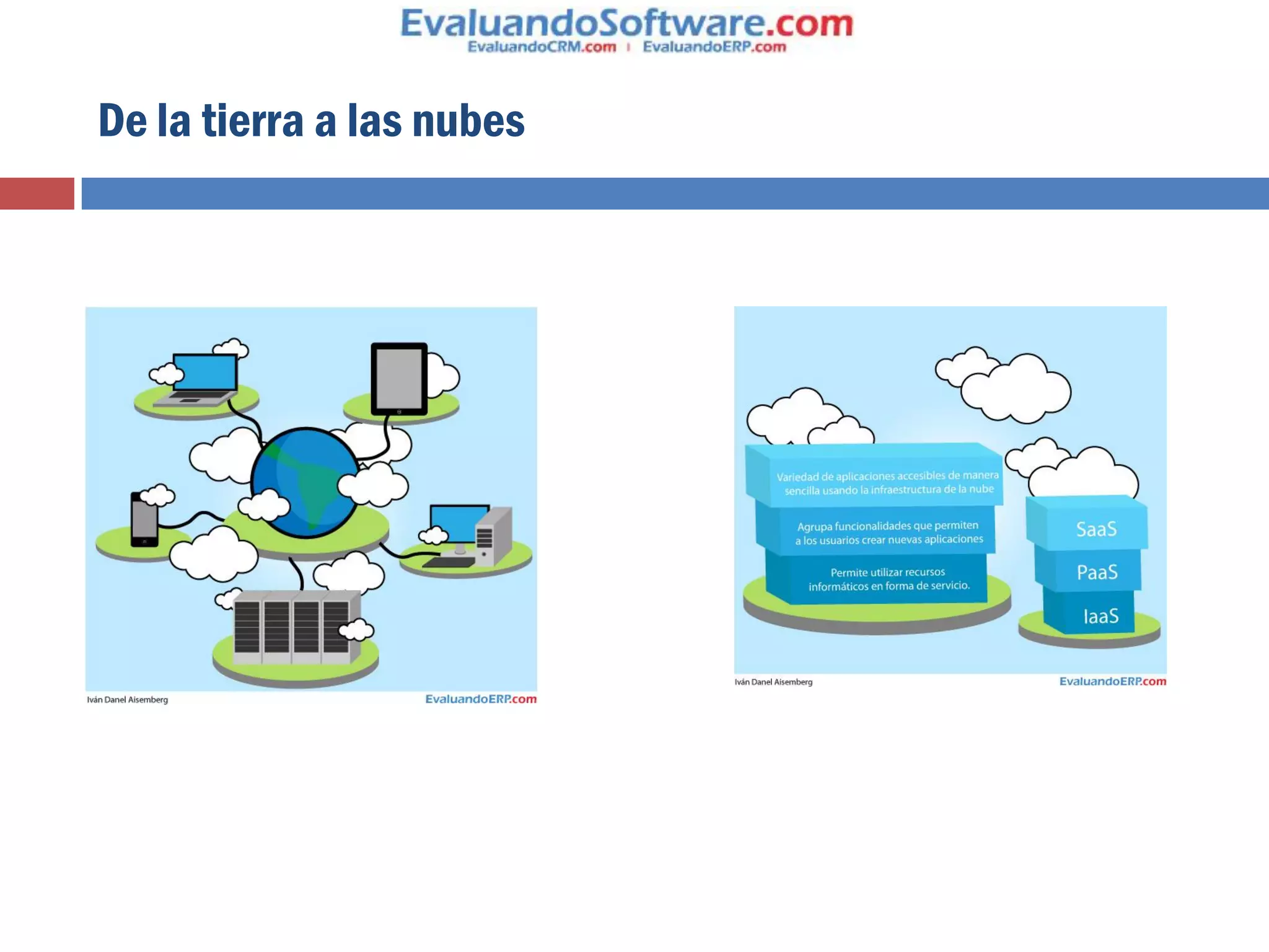 De la tierra a las nubes
 