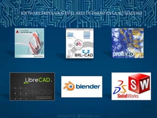 SOFTWARE EMPLEADOS EN EL ARES DE DISEÑO EN LA ACTUALIDAD
 
