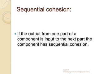 Sequential Coupling Example Cohesion & Coupling | PPTX