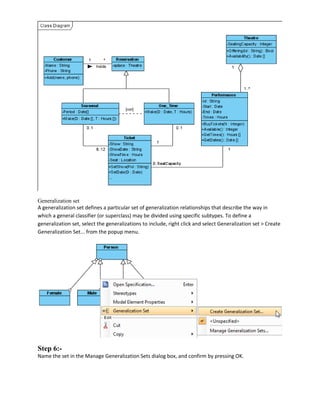Setting Generalization Softwareenggineering lab manual | DOC