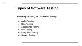 Software engineering - Topics and Research Areas | PPTX