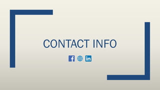 CONTACT INFO
 