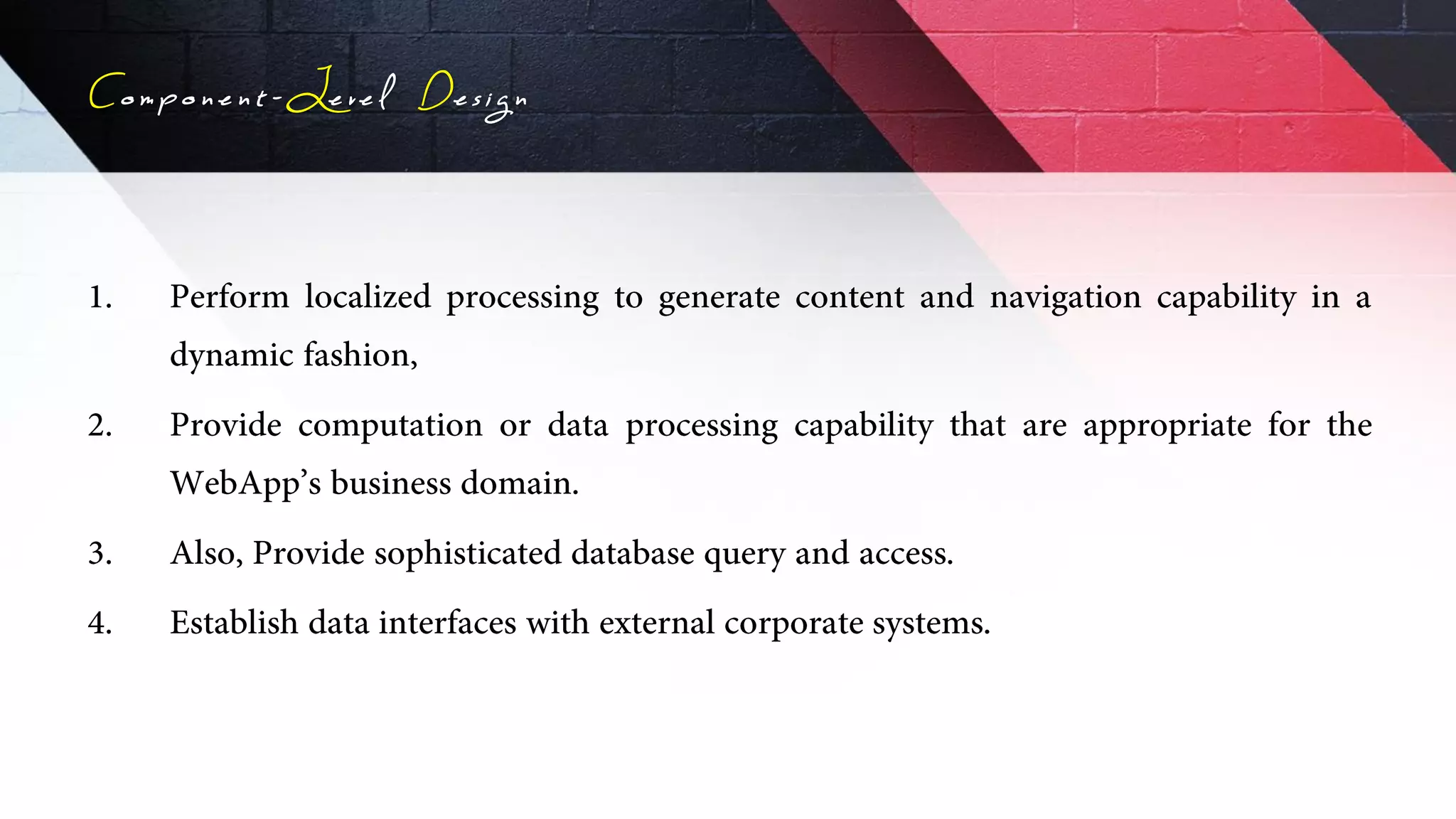 Component-Level Design