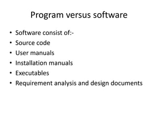 Software Program Verse Project Software engineering | PPTX