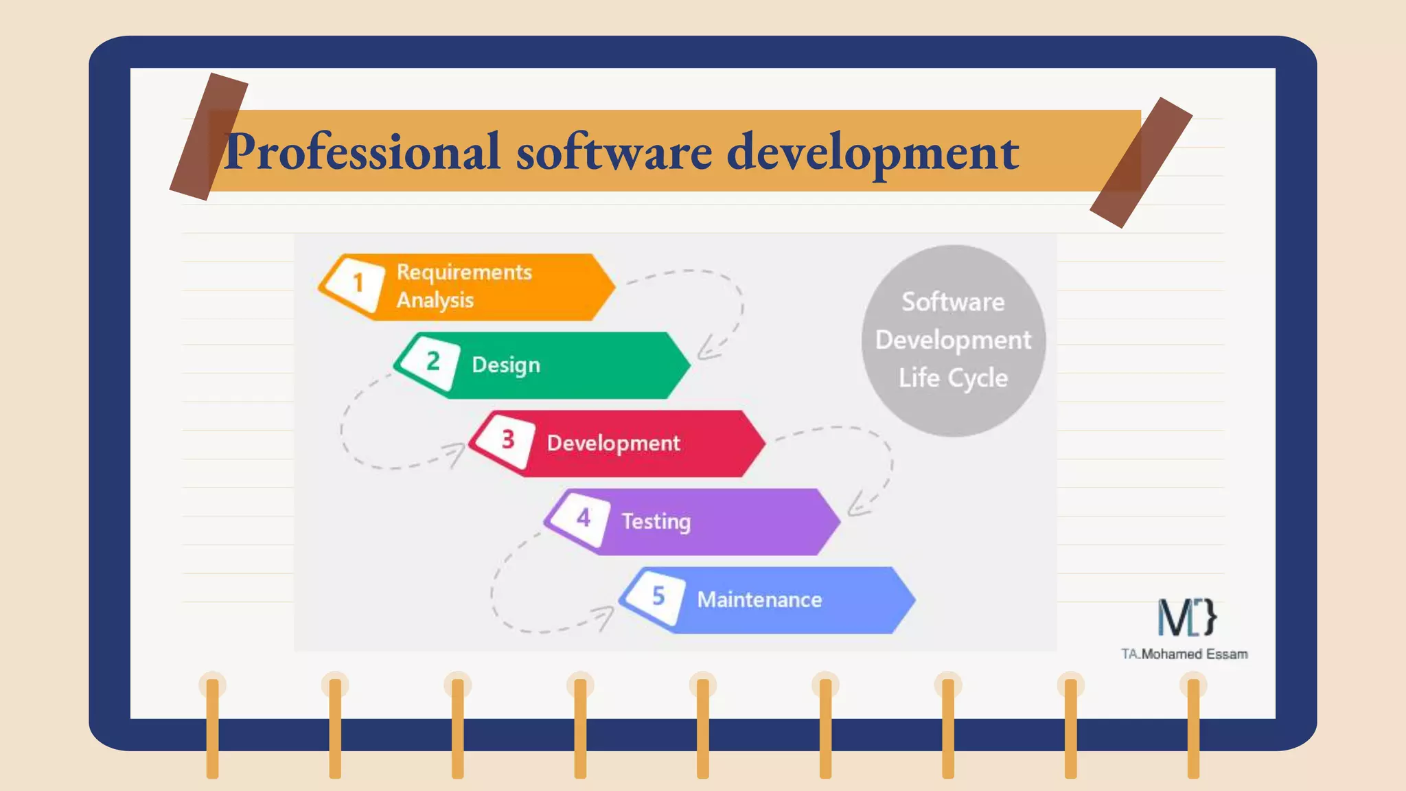 Professional software development
 