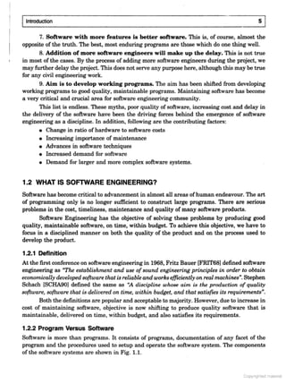 SOFTWARE ENGINEERING Software Engineering (3rd Edition) by K.K. Aggarwal & Yogesh Singh