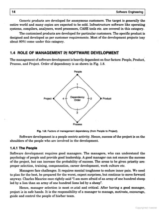 SOFTWARE ENGINEERING Software Engineering (3rd Edition) by K.K. Aggarwal & Yogesh Singh