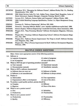 SOFTWARE ENGINEERING Software Engineering (3rd Edition) by K.K. Aggarwal & Yogesh Singh