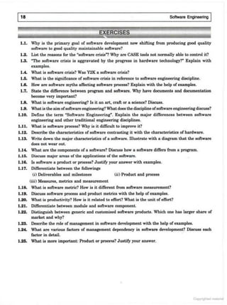 SOFTWARE ENGINEERING Software Engineering (3rd Edition) by K.K. Aggarwal & Yogesh Singh