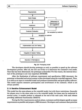 SOFTWARE ENGINEERING Software Engineering (3rd Edition) by K.K. Aggarwal & Yogesh Singh