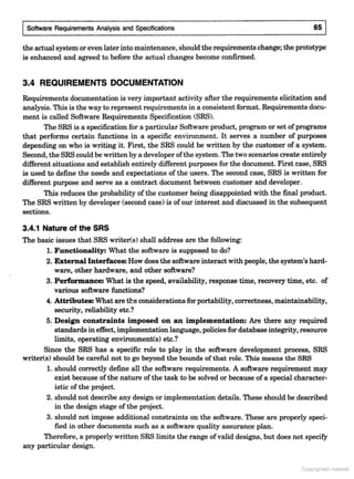 SOFTWARE ENGINEERING Software Engineering (3rd Edition) by K.K. Aggarwal & Yogesh Singh