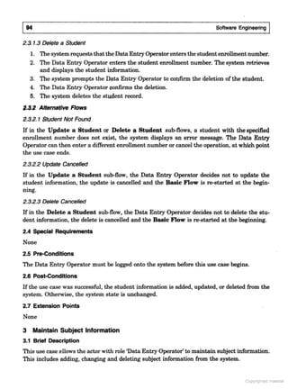 SOFTWARE ENGINEERING Software Engineering (3rd Edition) by K.K. Aggarwal & Yogesh Singh