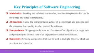 Software Engineering Fundamentals: Process Models and Requirements ...