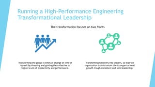 Software Engineering - Creating and Running High Performance Teams | PPTX