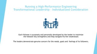Software Engineering - Creating and Running High Performance Teams | PPTX
