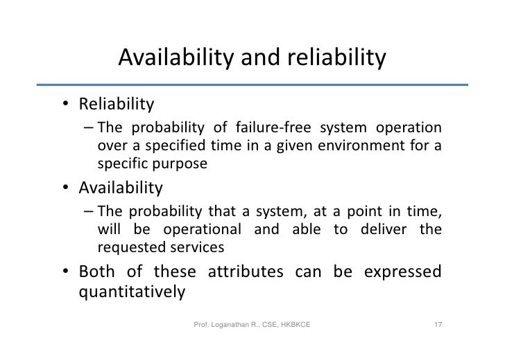 Software engineering critical systems