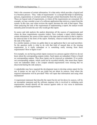 Software Engineering CS-504 Handouts | PDF