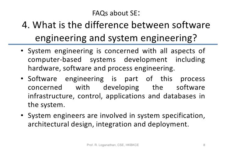 Software engineering introduction