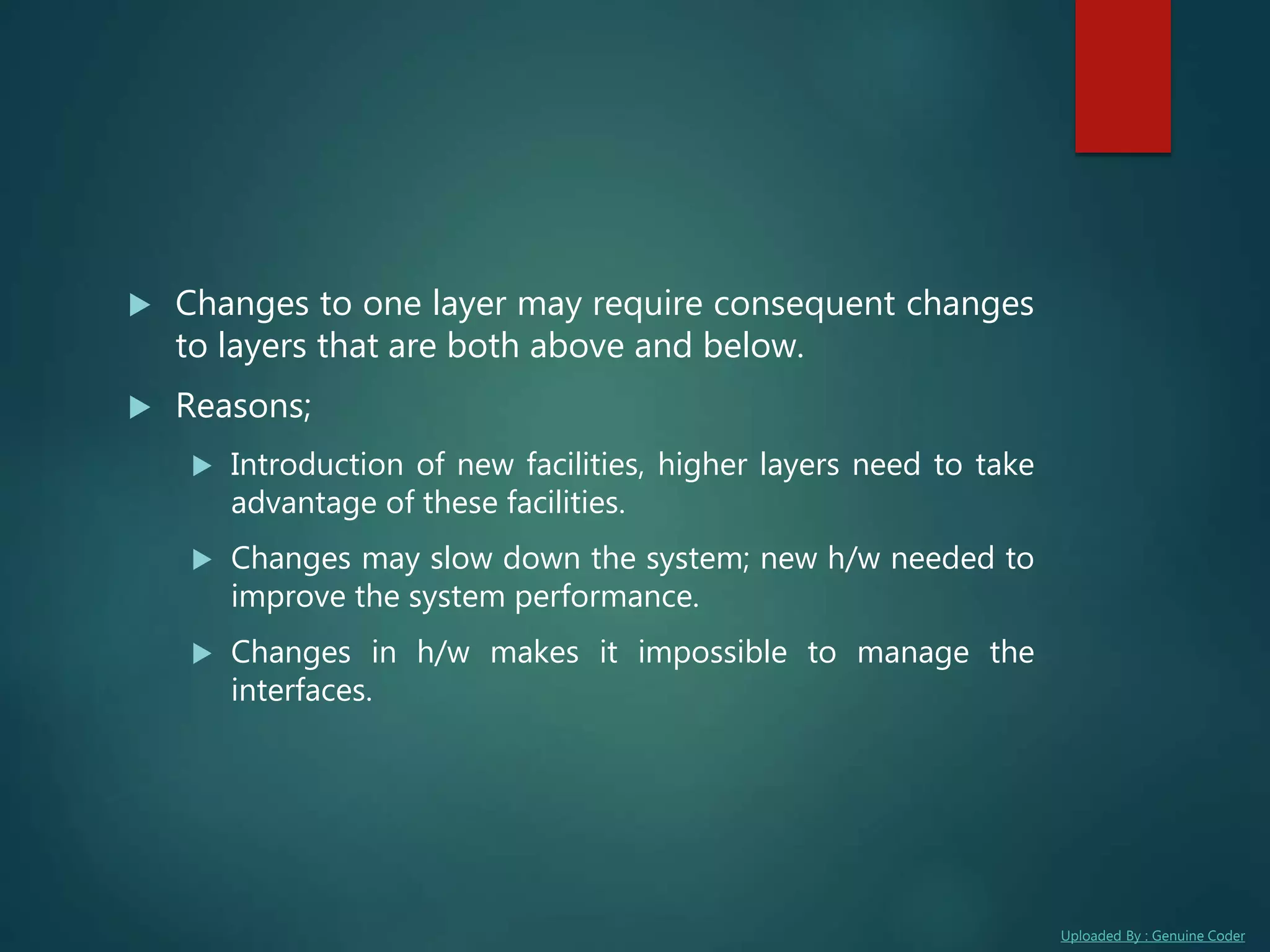 Software engineering : Layered Architecture | PPTX | Operating Systems ...