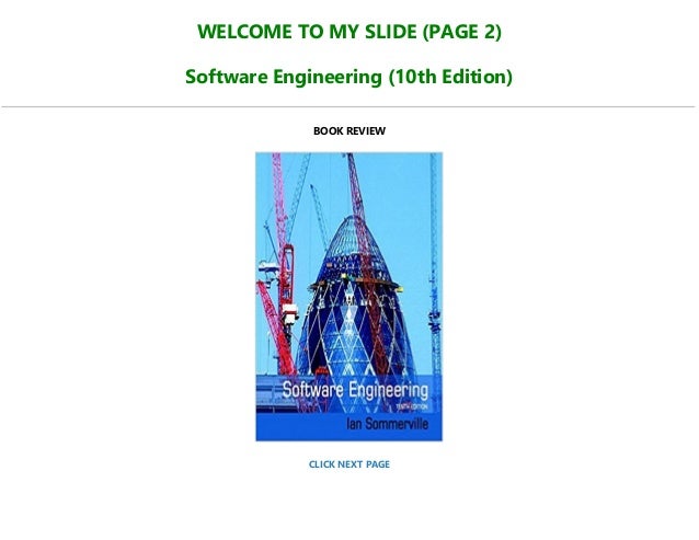 Software Engineering Ian Sommerville 10th Edition Free