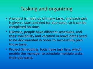 Software engineering 11 project scheduling | PPT