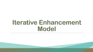 software development life cycle and SDLC Models - waterfall,prototype,iterative,evolutionary Development Models