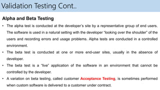 Alpha Test Form Software Engineering and Project Management - Software Testing + Agile ...