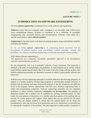 Software Engineering Book for beginnerss | PDF