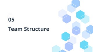 Team Structure
05
 