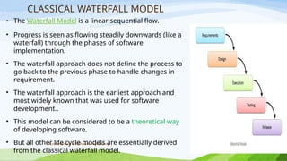 Traditional Software Development Model Examples Comprehensive Overview of Software Development Life Cycle Models and ...