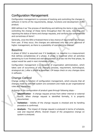 Prospective Configuration Software Engineering Digital Notes | PPTX