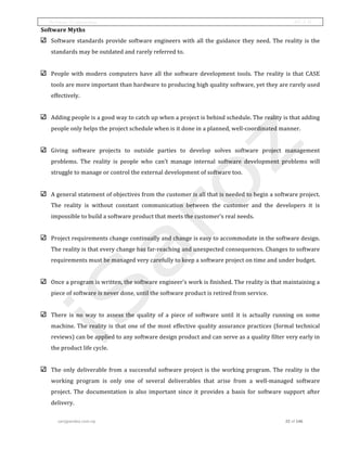Software engineering mca | PDF