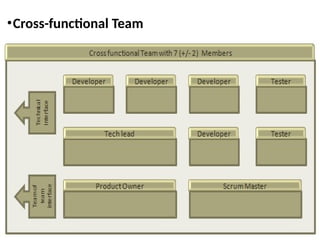 •Cross-functional Team
 