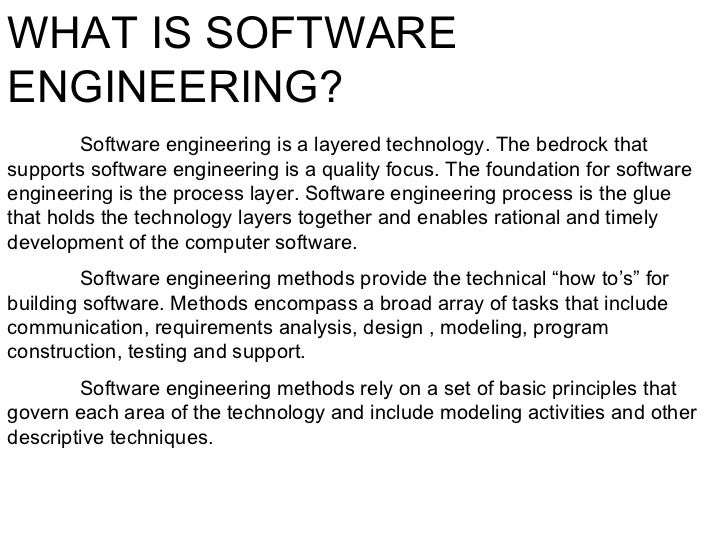 An Introduction To Software Engineering Ppt Topics