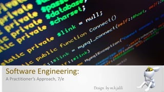 Software engineering rogers pressman chapter 7 | PPT
