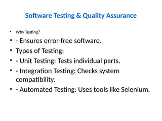 Software Engineering Styled Presentation Pptx