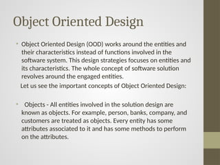 Software design strategies in Software engineering | PPTX