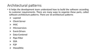 Include Software Engineering Software Engineering related topics are included | PPTX
