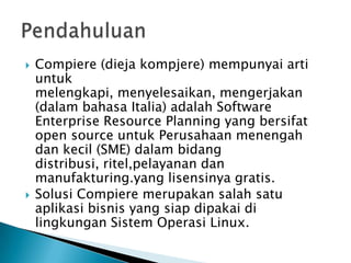 Comfire Software ERP Open SOurce | PPTX