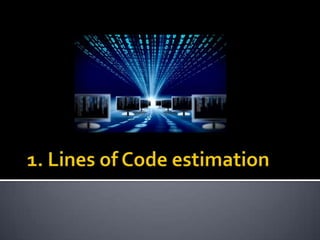 Software estimation techniques | PPTX