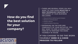 Software Evaluation and Selection Processing | PDF