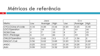 Métricasde referência 
78  
