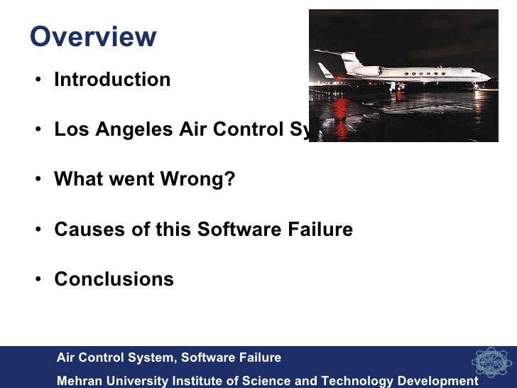 Air Traffic Control System Failure – UKCDM