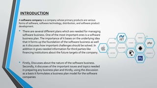 Software house organization | PPTX