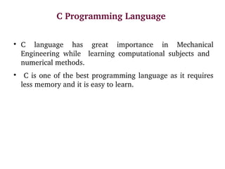 Software important to learn in mechanical engineering | PPT