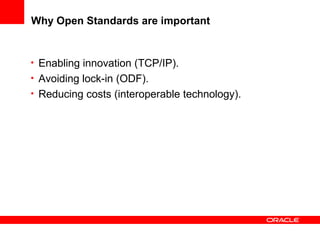 Software Industry Equals Open Standards